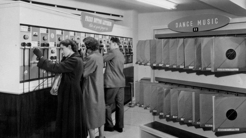 Revamped listening posts in 1953