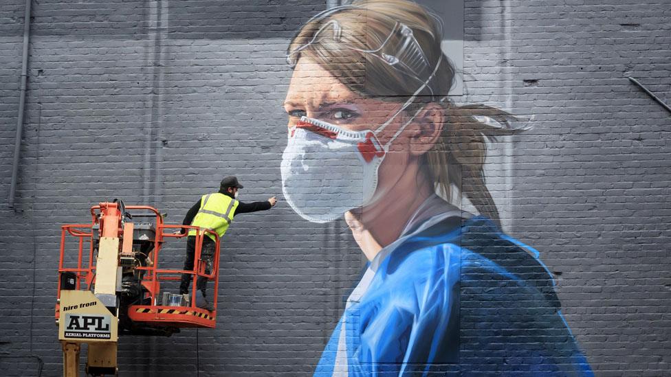 Nurse mural - Manchester