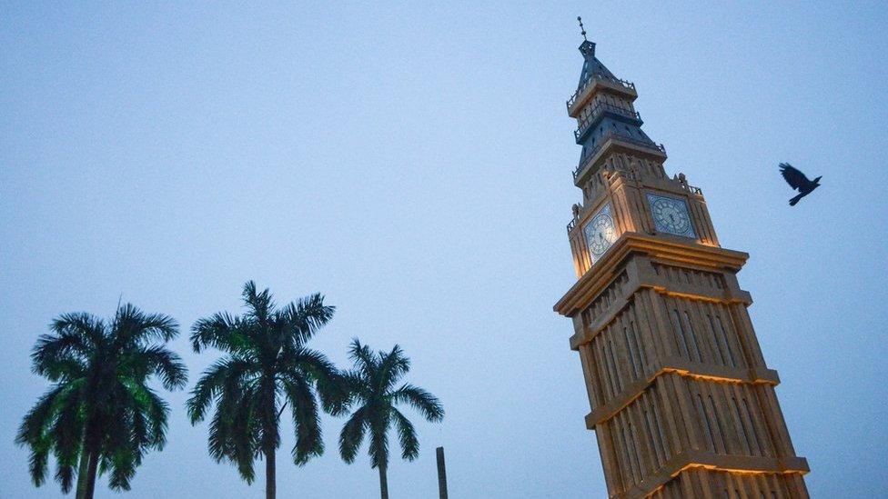 Replica of Big Ben in Kolkata