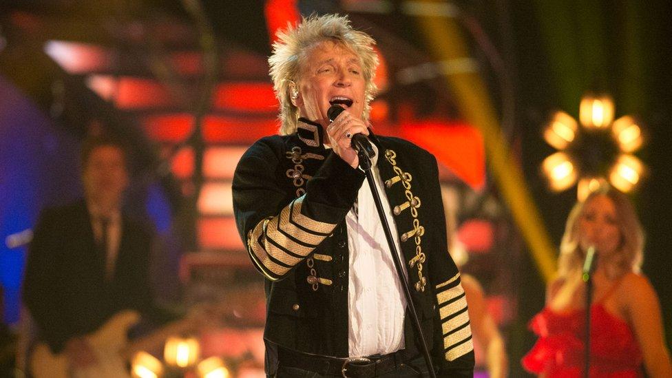 Sir Rod Stewart is the oldest number one male solo artist