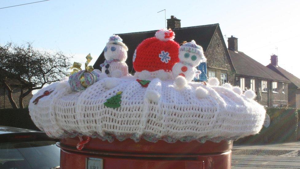 Post box topper in Clifton