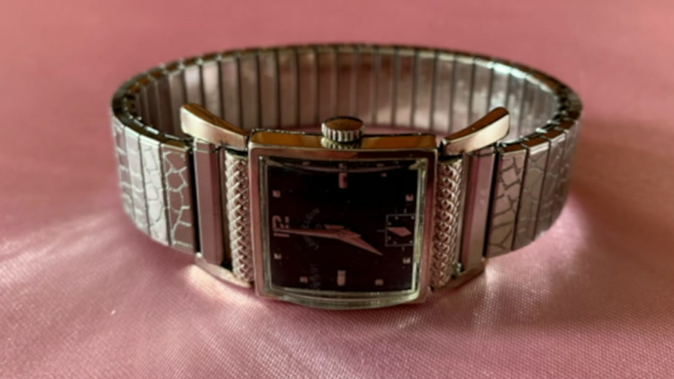 The watch Elvis Presley wore for his first major TV appearance