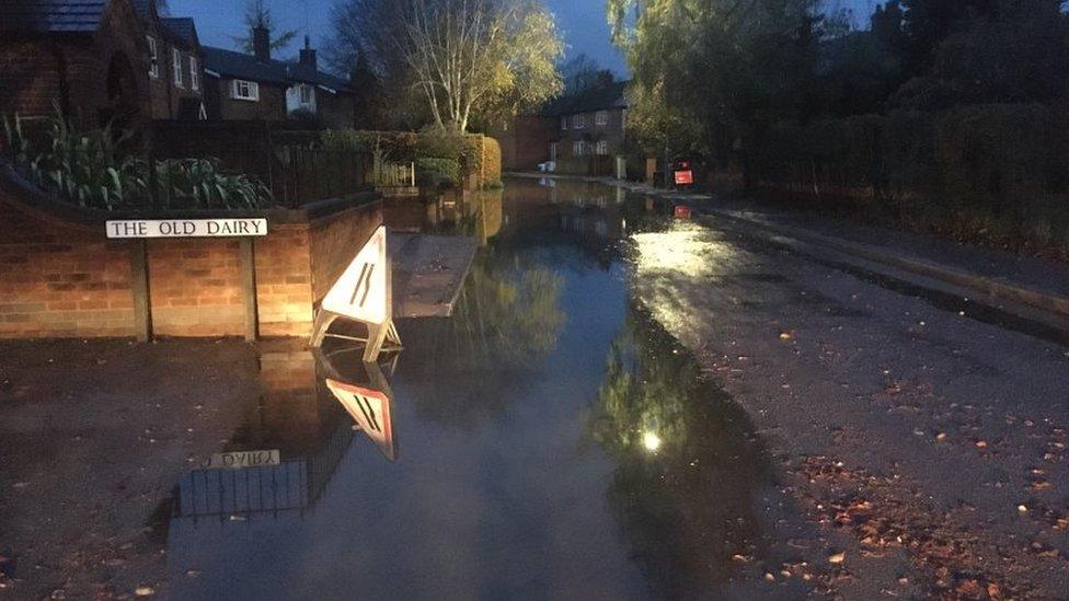 Lowdham flooding