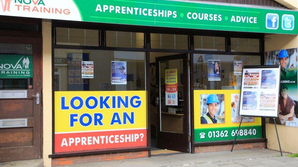 Apprenticeships advice shop in Norfolk