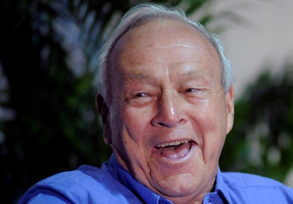 Arnold Palmer in 2012