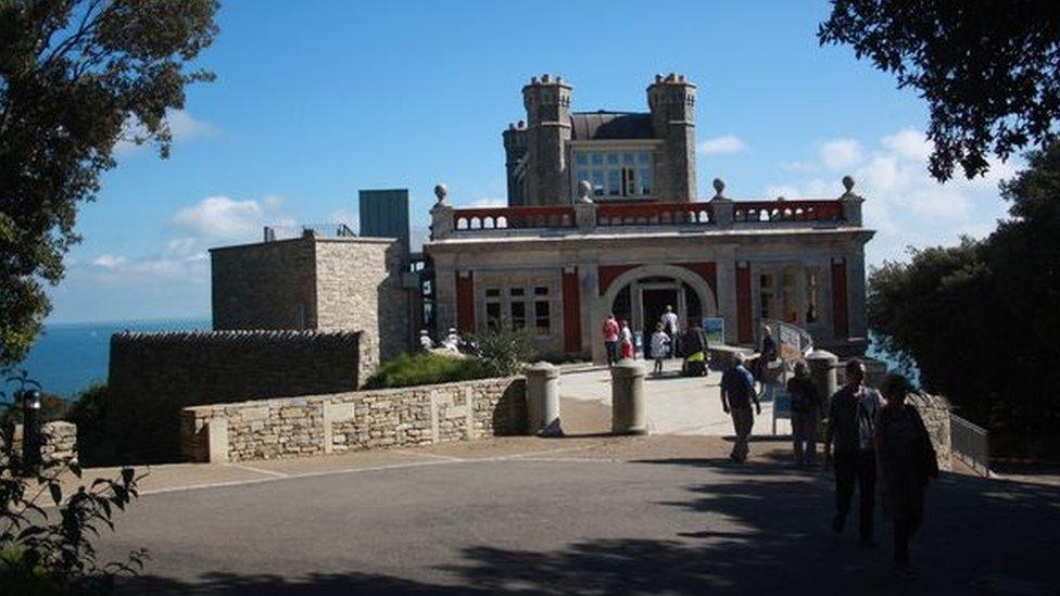 Durlston Castle at Durlston Country Park