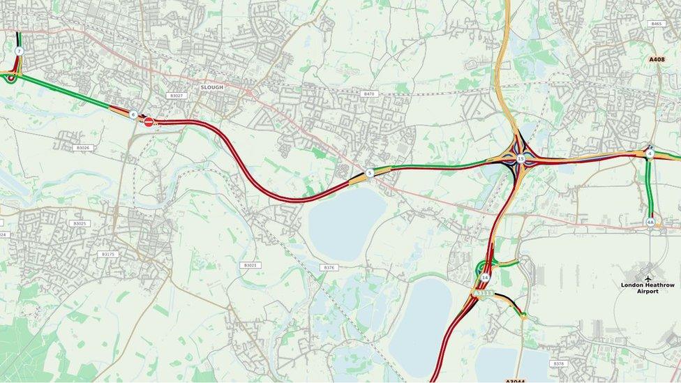 traffic map