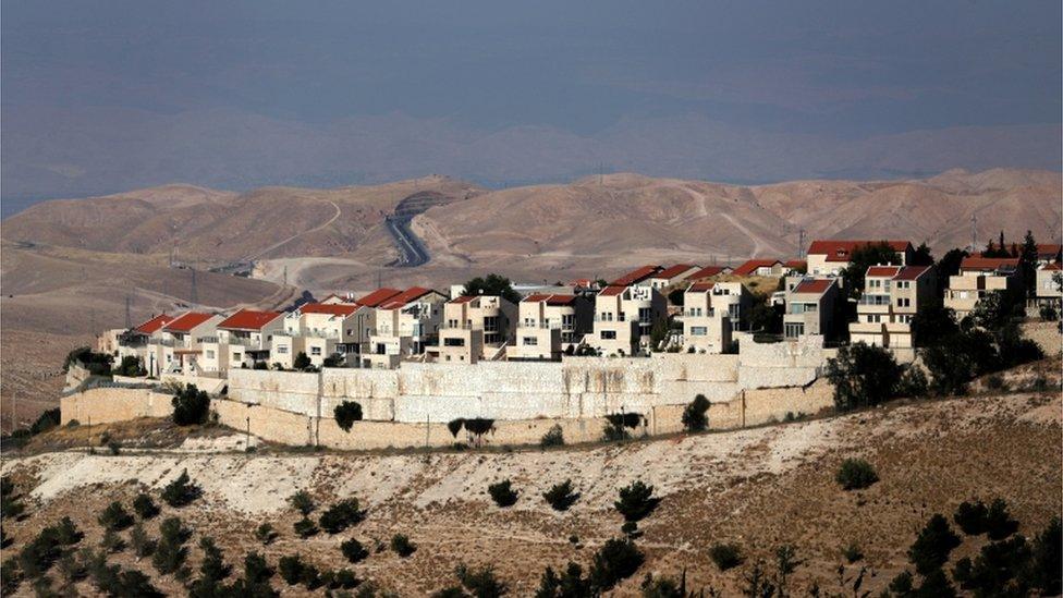 Israeli settlement of Maale Adumim in the occupied West Bank, June 18, 2019