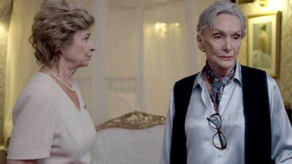 Brigit Forsyth and Dame Sian Phillips