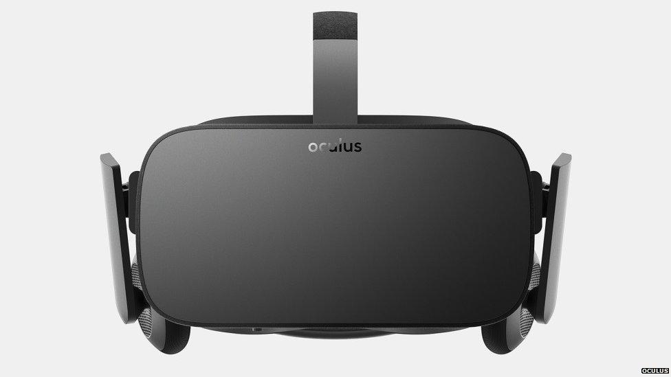 Oculus Rift headset