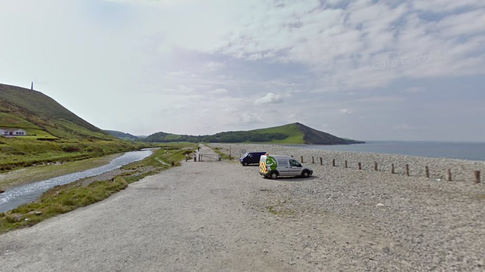 Tan Y Bwlch Beach car park