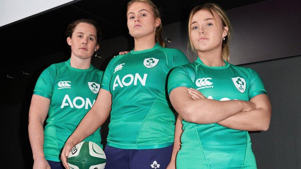 Ireland players will wear blue shorts during the Women's Six Nations tournament