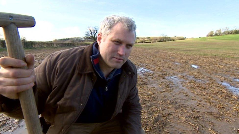 James Perry's farm at Tewkesbury