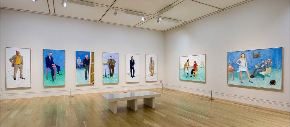 Jiab Prachakul had the "instant realisation" that she wanted to be an artist, after seeing a David Hockney retrospective at the National Portrait Gallery in 2006