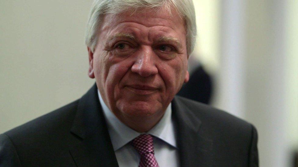 Volker Bouffier, chief minister of the German state of Hesse