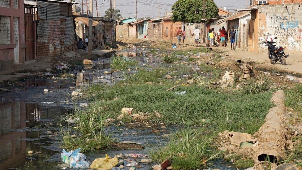 Sewage in Luanda