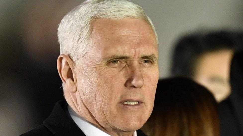 US Vice-President Mike Pence