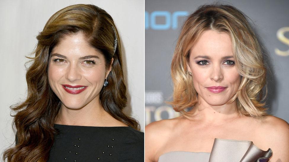 Selma Blair and Rachel McAdams