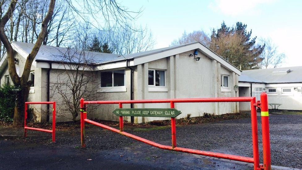 Ardnavally Scout Hall where Lagan College was set up in September 1981