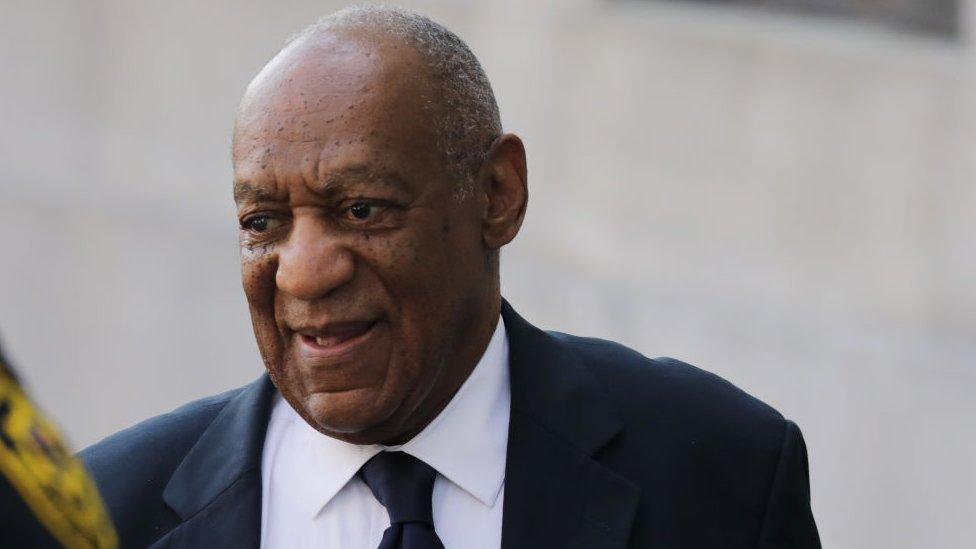 Bill Cosby arrives at the Montgomery County Courthouse in Norristown, Pennslyvania.