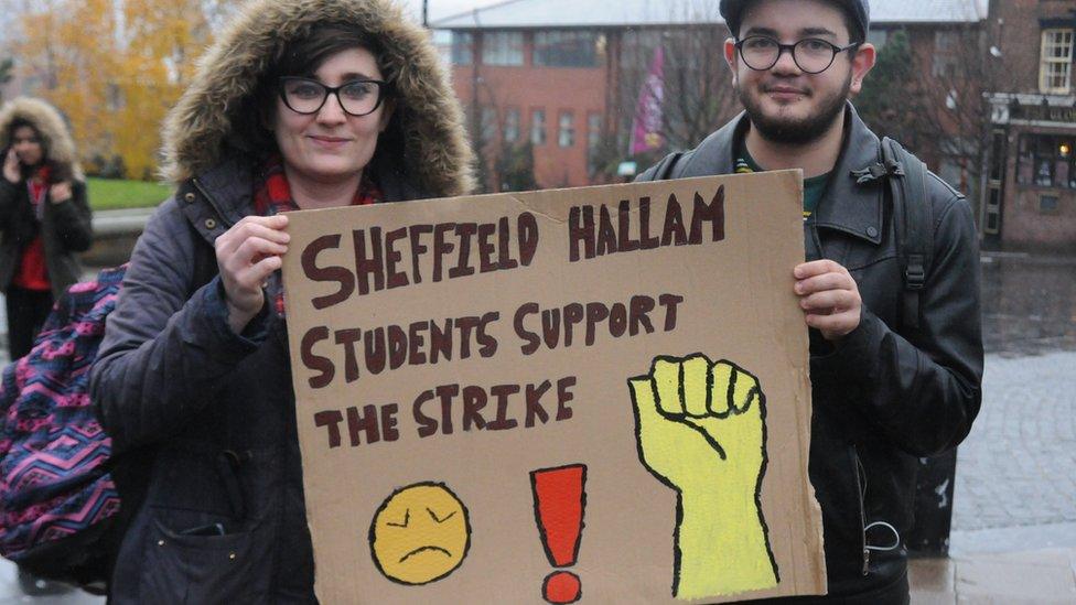 Students at Sheffield Hallam