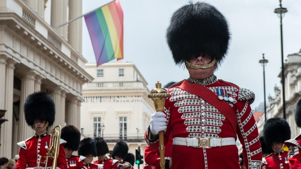 Pride march in London