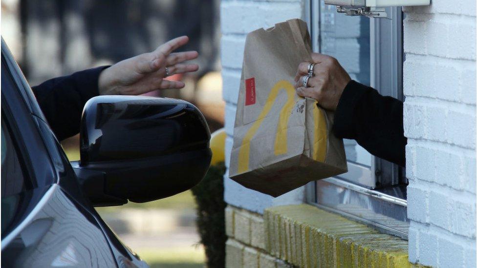 McDonald's drive-through