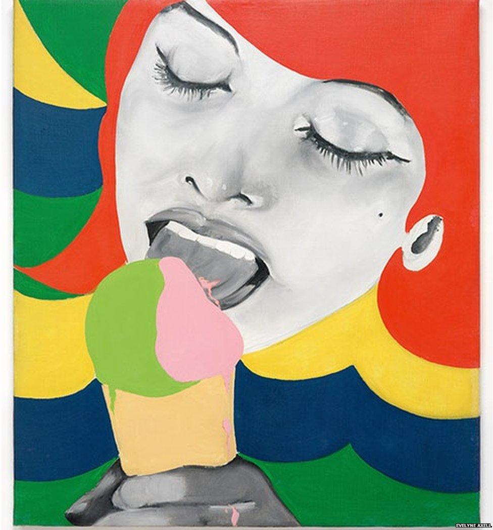 This painting is 'too obscene' for Facebook - BBC News