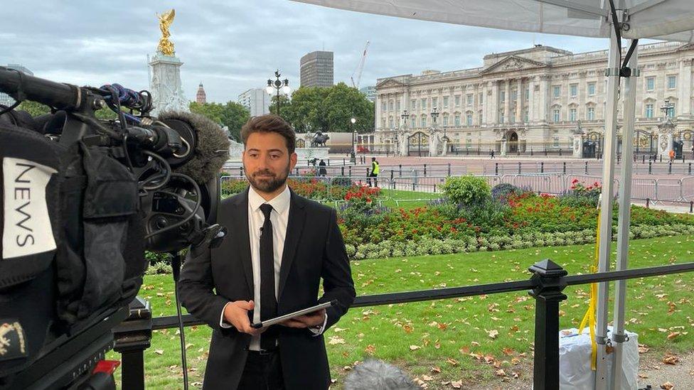 Ricky Boleto at Buckingham Palace