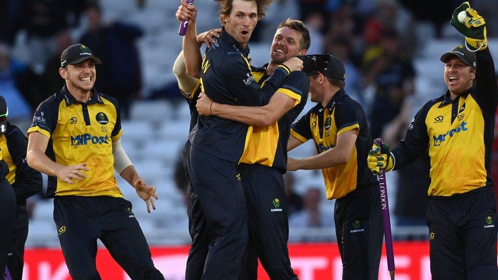 Glamorgan celebrate