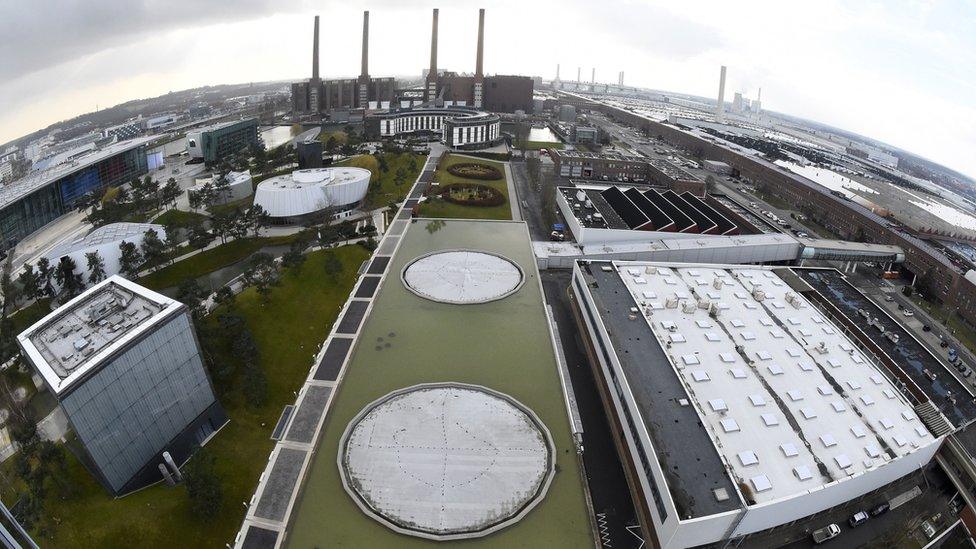 VW's assembly plant in Wolfsburg