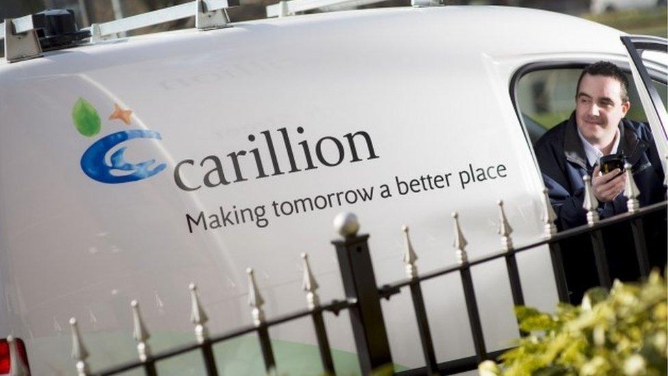 Carillion van