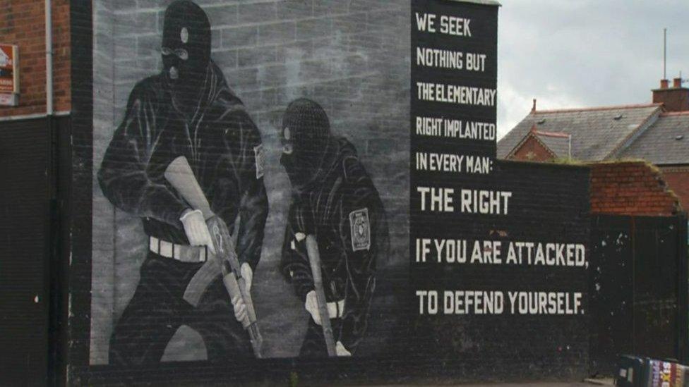 Belfast mural