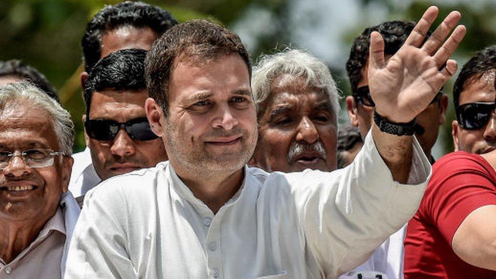 Rahul Gandhi, head of India National Congress