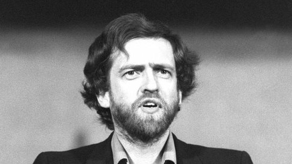 Jeremy Corbyn in 1984