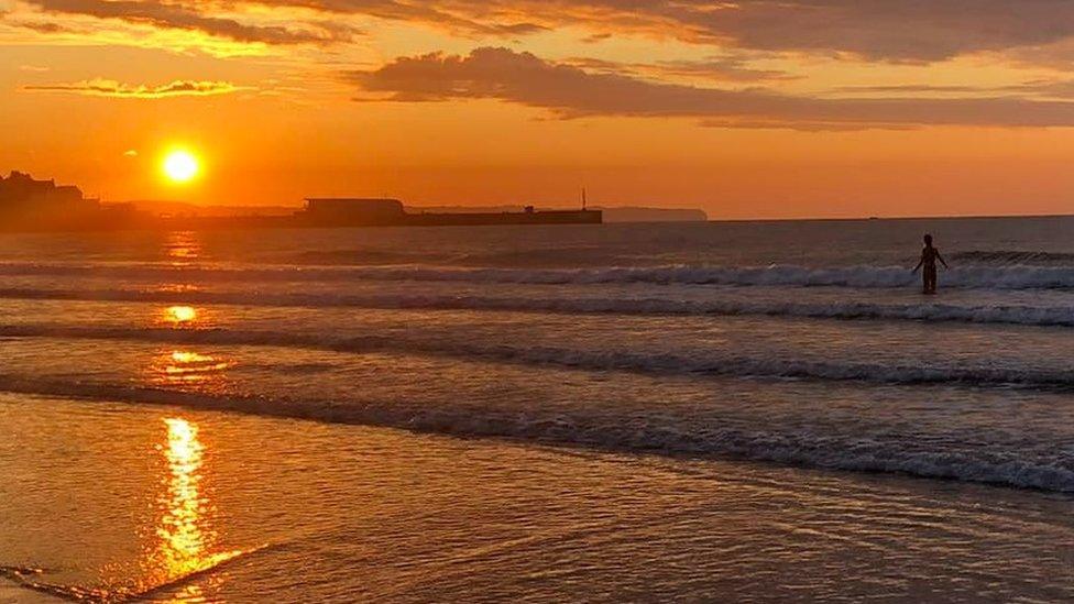 Sunrise at Bridlington