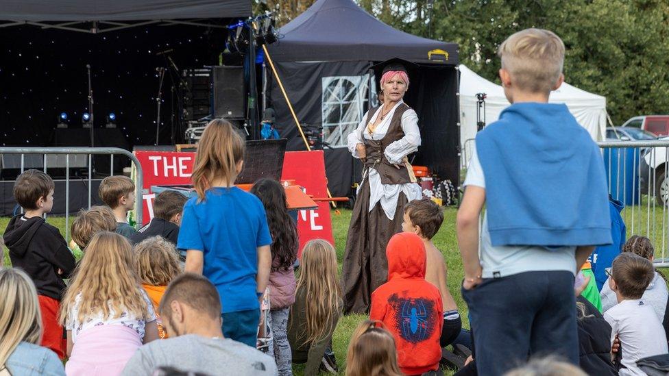 Children at event