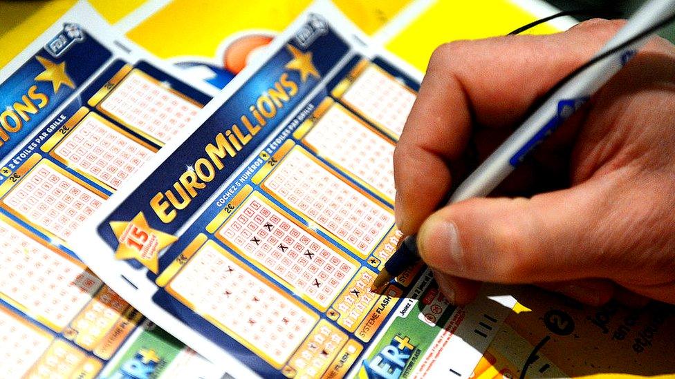 Euromillions ticket