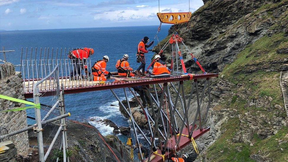 Tintagel bridge