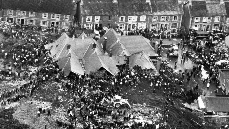 Aberfan disaster in 1966