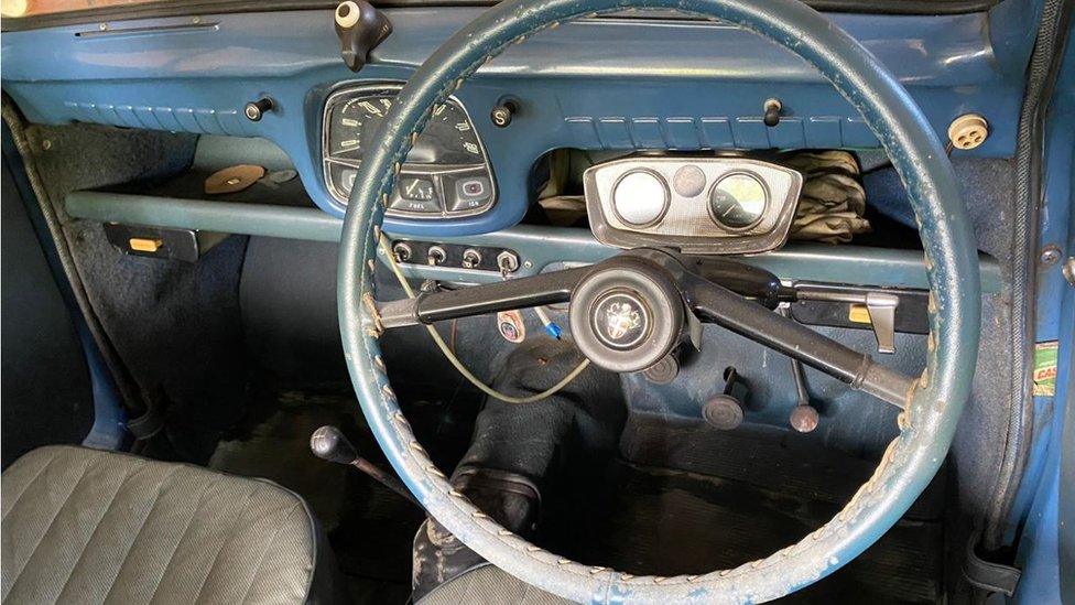 Austin A35 found in Cleethorpes