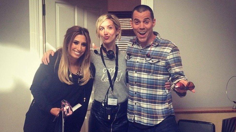 Stacey Solomon a Steve O