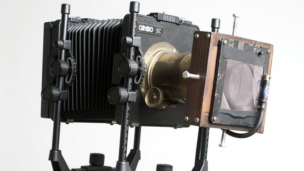 Camera used for Matthew Broadhead's project