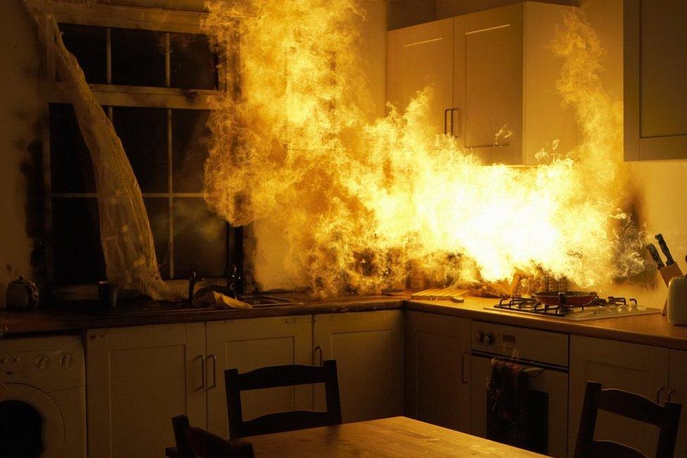 kitchen fire