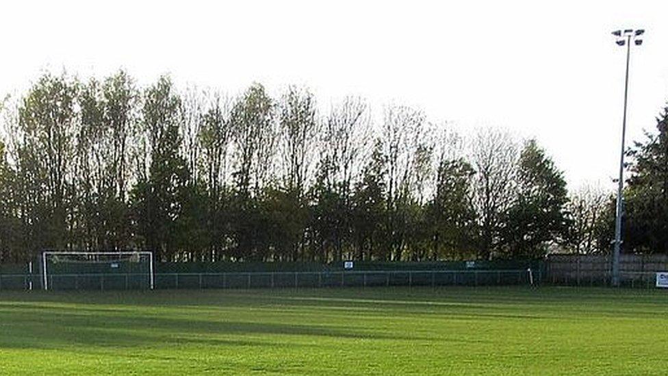 Daventry Town's Elderstubbs home ground