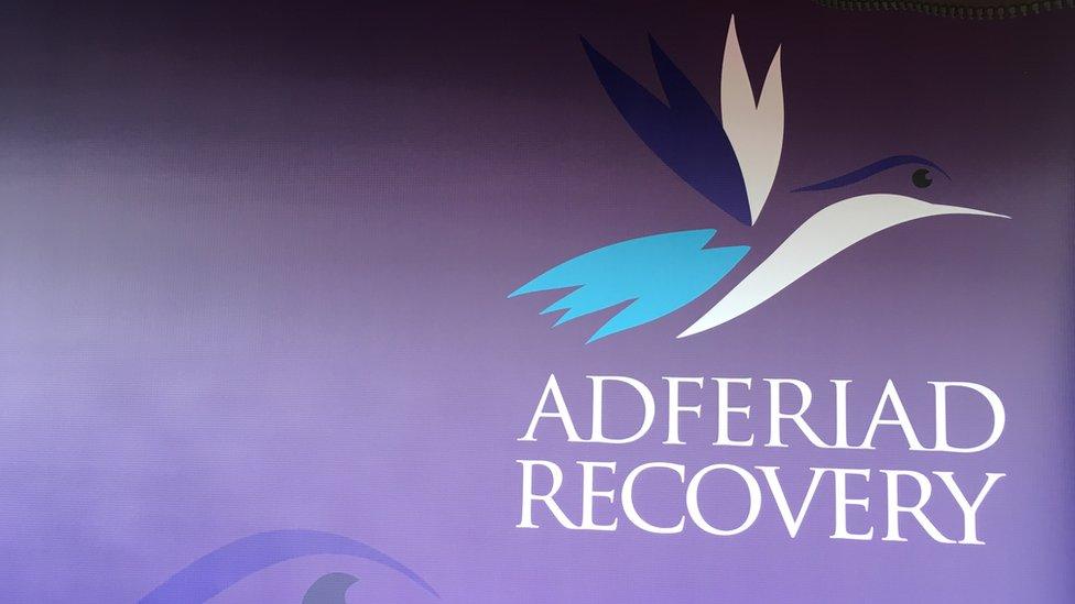 Logo Adferiad Recovery