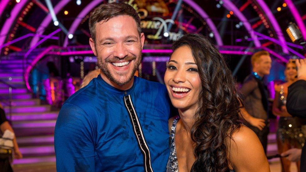 Will Young and dance partner Karen Clifton