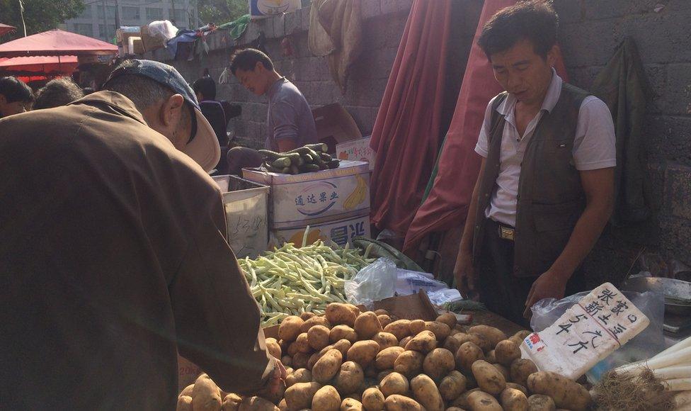 Beijing morning market