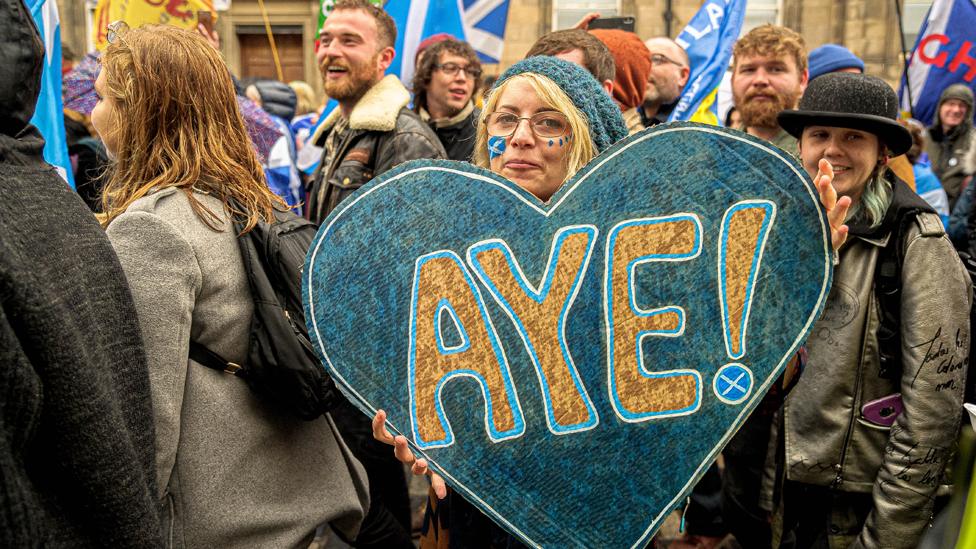 Pro-independence march