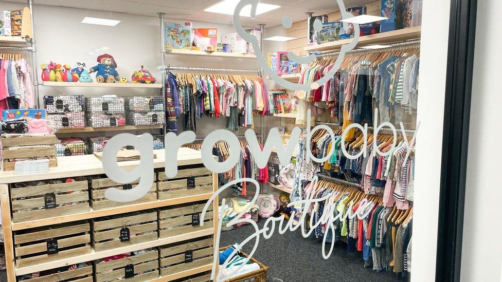 Re:store's growbaby boutique